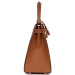 HERMÈS KELLY SELLIER 28 GOLD EPSOM GOLD HARDWARE