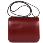 HERMÈS CONSTANCE 18 ROUGE H BOX CALFSKIN GOLD HARDWARE