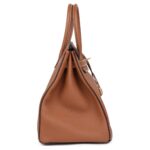 PRE-OWNED HERMÈS SPECIAL ORDER (HSS) BIRKIN 35 GOLD AND MACASSAR TOGO GOLD HARDWARE