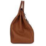HERMÈS BIRKIN HAC 40 GOLD TOGO PALLADIUM HARDWARE
