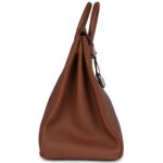 HERMÈS COUP DE SOLEIL BIRKIN HAC 40 GOLD TOGO PALLADIUM HARDWARE