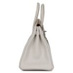 HERMÈS BIRKIN 25 GRIS PALE TOGO PALLADIUM HARDWARE