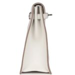 HERMÈS KELLY DANSE GRIS PALE SWIFT PALLADIUM HARDWARE