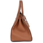 PRE-OWNED HERMÈS SPECIAL ORDER HSS BIRKIN 35 GOLD AND MACASSAR TOGO GOLD HARDWARE