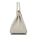 HERMÈS BIRKIN 35 GRIS PERLE TOGO PALLADIUM HARDWARE