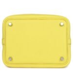 HERMÈS PICOTIN LOCK 18 LIME CLEMENCE PALLADIUM HARDWARE