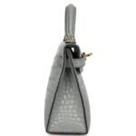 HERMÈS KELLY SELLIER 20 GRIS CIMENT MATTE ALLIGATOR GOLD HARDWARE