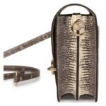 HERMÈS MINI SAC ROULIS OMBRE LIZARD VARANUS SALVATOR GOLD HARDWARE