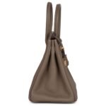 HERMÈS BIRKIN 30 ETOUPE TOGO GOLD HARDWARE