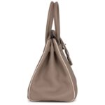 PRE-OWNED HERMÈS SPECIAL ORDER HSS BIRKIN 30 GRIS TOURTERELLE AND CRAIE TOGO PALLADIUM HARDWARE