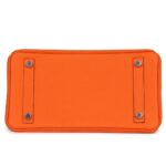 HERMÈS BIRKIN 25 ORANGE MINIUM TOGO PALLADIUM HARDWARE (Copy)