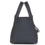 HERMÈS PICOTIN LOCK 18 ECLAT ARDOISE SWIFT PALLADIUM HARDWARE