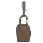 HERMÈS LINDY 26 ETOUPE CLEMENCE PALLADIUM HARDWARE