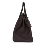 HERMÈS BIRKIN 35 CHOCOLAT TOGO PALLADIUM HARDWARE