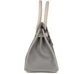 HERMÈS SPECIAL ORDER HSS BIRKIN 30 GRIS MOUETTE AND CRAIE EPSOM BRUSHED PALLADIUM HARDWARE