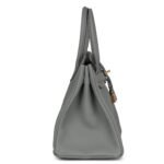 HERMÈS BIRKIN 30 GRIS MOUETTE TOGO GOLD HARDWARE