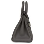 HERMÈS BIRKIN 25 ETAIN TOGO PALLADIUM HARDWARE