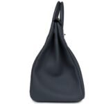 HERMÈS HAC BIRKIN 40 GRIS MISTY TOGO PALLADIUM HARDWARE