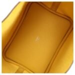 HERMÈS PICOTIN LOCK 18 SUN CLEMENCE PALLADIUM HARDWARE