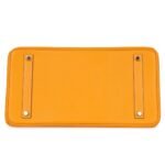 PRE-OWNED HERMÈS BIRKIN 35 JAUNE D'OR CANDY EPSOM PERMABRASS HARDWARE