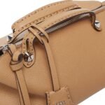 FENDI BY THE WAY SELLERIA MEDIUM MAUVE SELLERIA BAG WITH 192 HAND-SEWN TOPSTITCHES