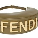 FENDIGRAPHY SMALL LEATHER BAG