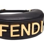 FENDIGRAPHY SMALL LEATHER BAG