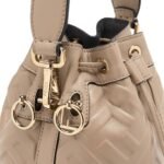 FENDI MON TRESOR LEATHER MINI BAG