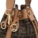 FENDI MON TRESOR LEATHER MINI BAG
