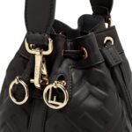 FENDI MON TRESOR LEATHER MINI BAG