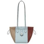 FENDI ORIGAMI MINI MULTICOLOR LEATHER BAG THAT CAN BE TRANSFORMED