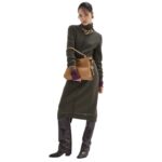 FENDI PEEKABOO SOFT MEDIUM LEATHER BAG