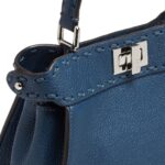FENDI PEEKABOO MINI SELLERIA BAG WITH 220 HAND-SEWN TOPSTITCHES