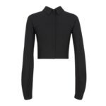 FENDI TOP BLACK WOOL TOP