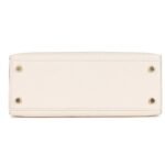 HERMÈS KELLY SELLIER 28 NATA EPSOM GOLD HARDWARE