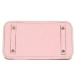 HERMÈS SPECIAL ORDER (HSS) BIRKIN 25 ROSE SAKURA AND NATA SWIFT PERMABRASS HARDWARE