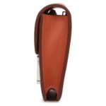 HERMÈS CONSTANCE SLIM WALLET BRIQUE EVERCOLOR PALLADIUM HARDWARE