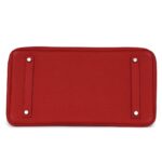 PRE-OWNED HERMÈS BIRKIN 35 ROUGE CASAQUE TOGO PALLADIUM HARDWARE