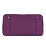 PRE-OWNED BIRKIN 35 ANEMONE TOGO PALLADIUM HARDWARE