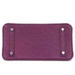 HERMÈS BIRKIN 25 ANEMONE OSTRICH PALLADIUM HARDWARE