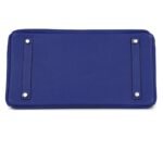 PRE-OWNED HERMÈS BIRKIN 35 BLEU ELECTRIC EPSOM PALLADIUM HARDWARE