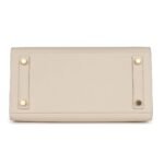 HERMÈS BIRKIN SELLIER 25 CRAIE EPSOM GOLD HARDWARE