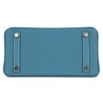 HERMÈS BIRKIN 25 BLUE JEAN TOGO GOLD HARDWARE