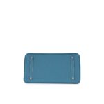 HERMÈS BIRKIN 35 BLUE JEAN TOGO PALLADIUM HARDWARE