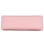 HERMÈS KELLY POCHETTE ROSE SAKURA SWIFT PALLADIUM HARDWARE
