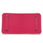 HERMÈS SPECIAL ORDER (HSS) BIRKIN 30 ROSE MEXICO AND ROSE SAKURA CHEVRE ROSE GOLD HARDWARE