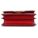 HERMÈS CONSTANCE 18 ROUGE PIMENT BOX GOLD HARDWARE