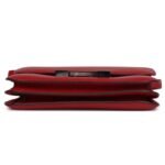 PRE-OWNED HERMÈS CONSTANCE 18 ROUGE CASAQUE EVERCOLOR PALLADIUM HARDWARE