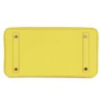 HERMÈS BIRKIN 30 LIME EPSOM GOLD HARDWARE