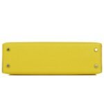 HERMÈS KELLY SELLIER 20 JAUNE DE NAPLES VERSO CHÈVRE PALLADIUM HARDWARE